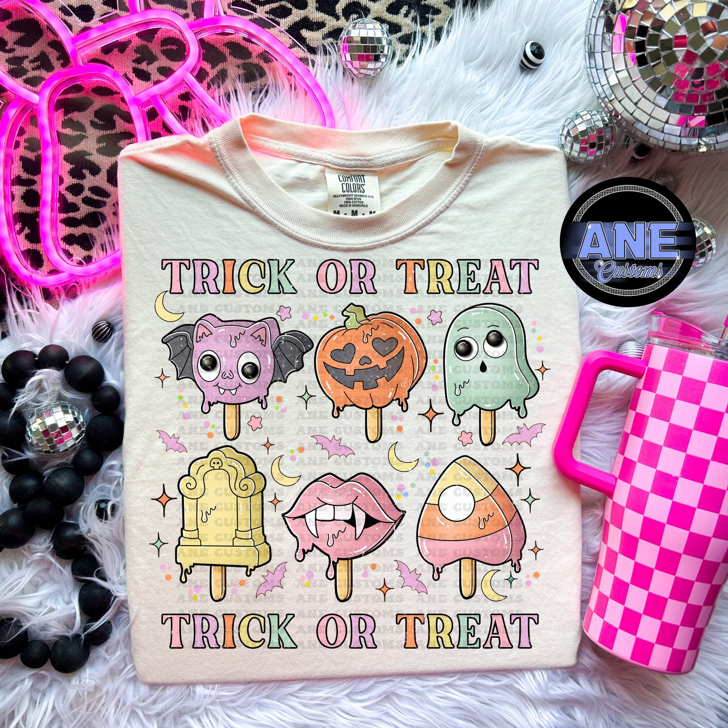 Trick or treat ice cream