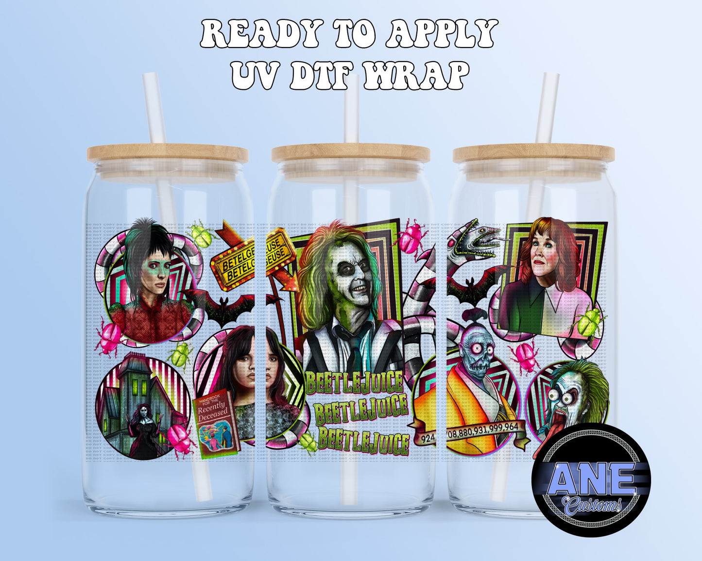 BJ & friends UVDTF WRAP