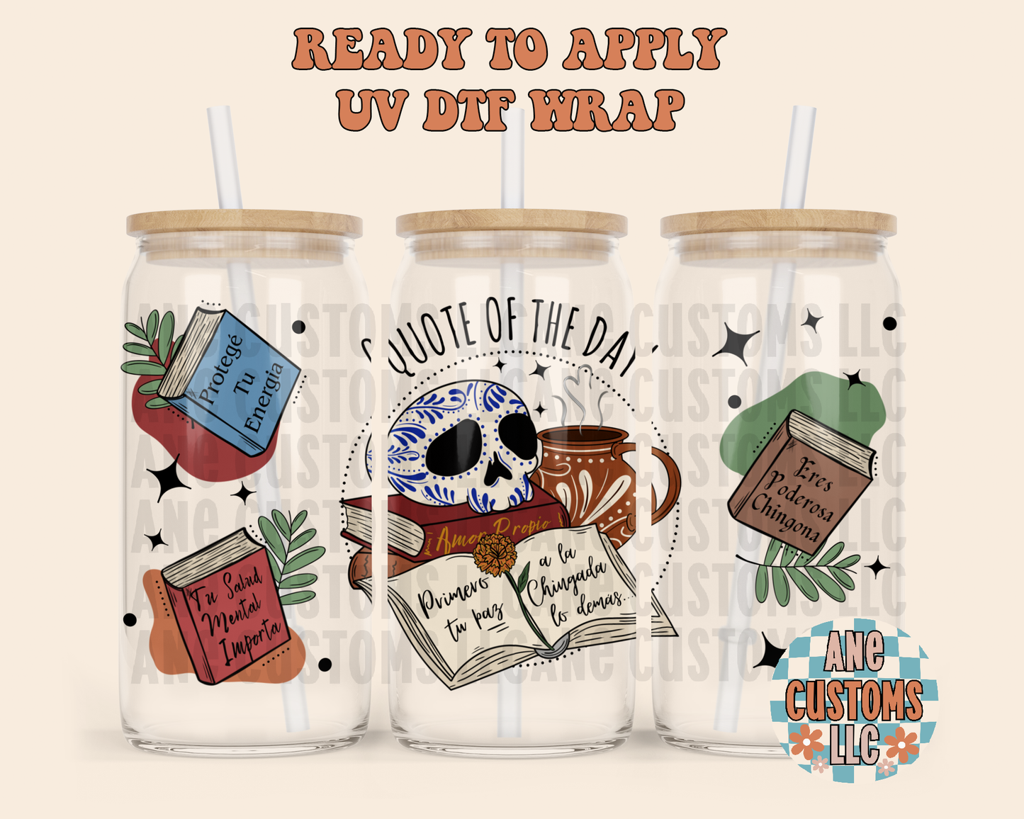 Quote of the day UVDTF WRAP