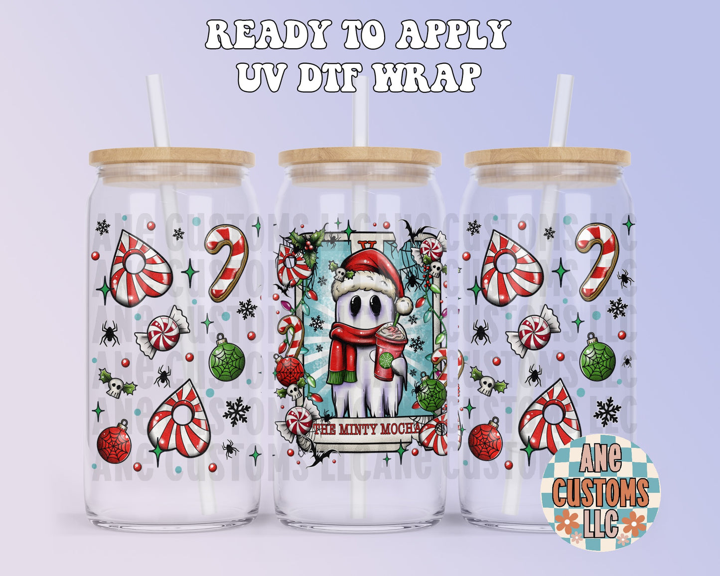 The minty mocha UVDTF WRAP