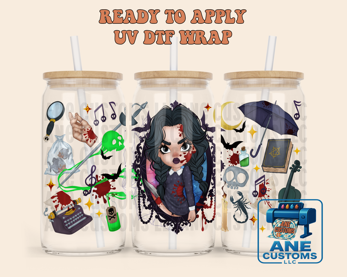 Wed girl #2 UVDTF WRAP