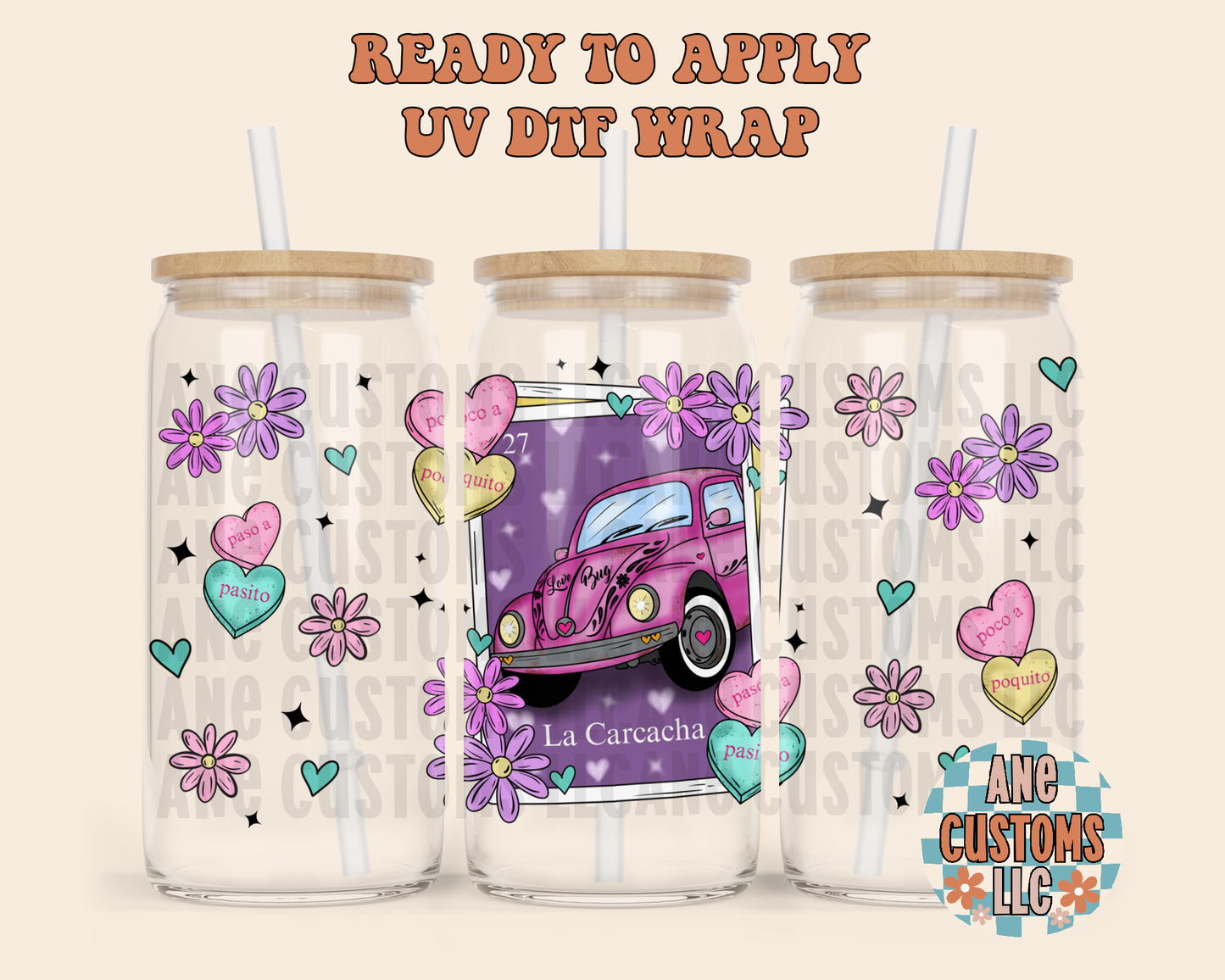 La carcacha UVDTF WRAP