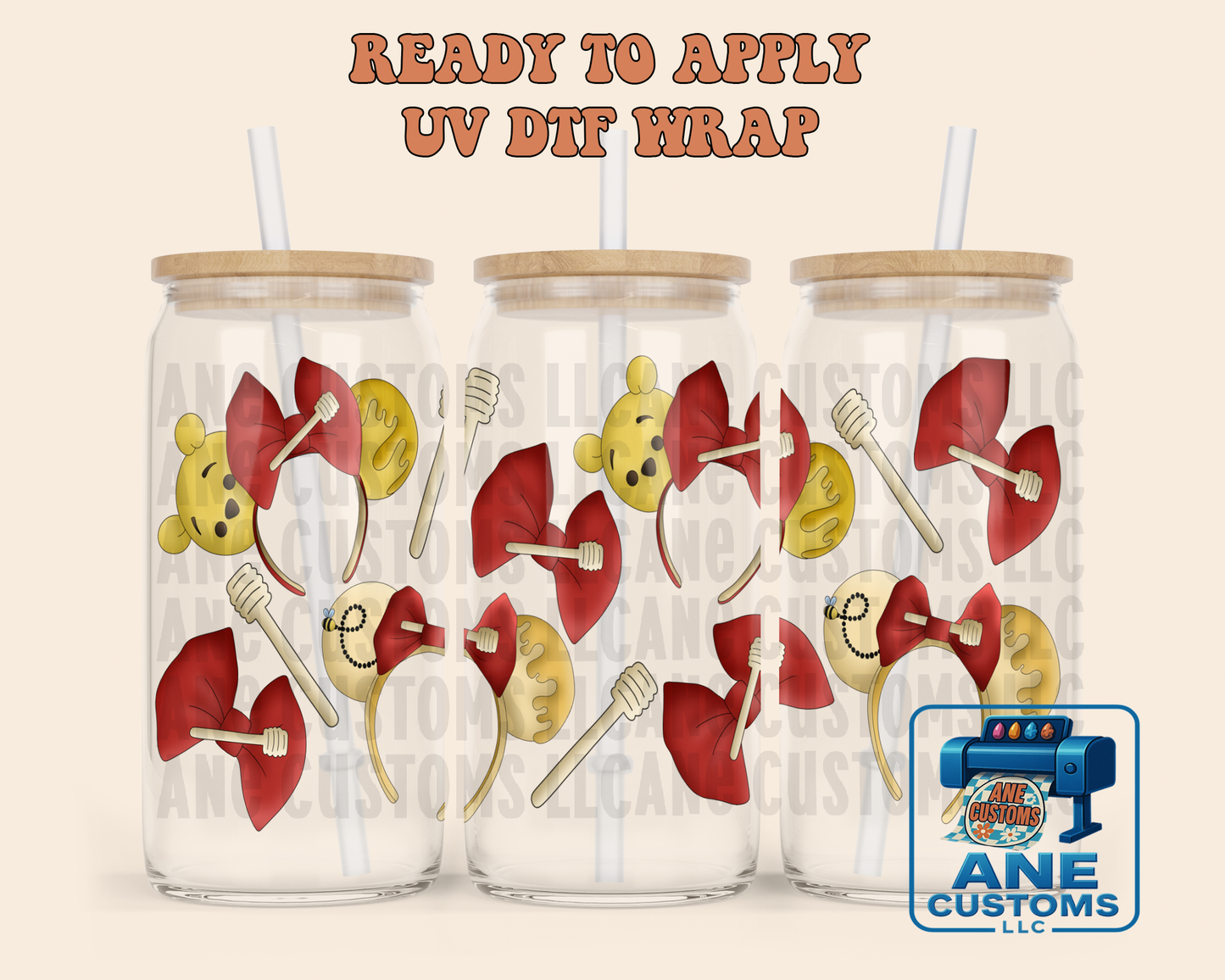 Bear ears UVDTF WRAP