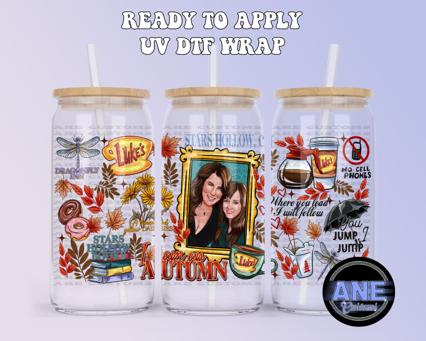 I am an autumn UVDTF WRAP