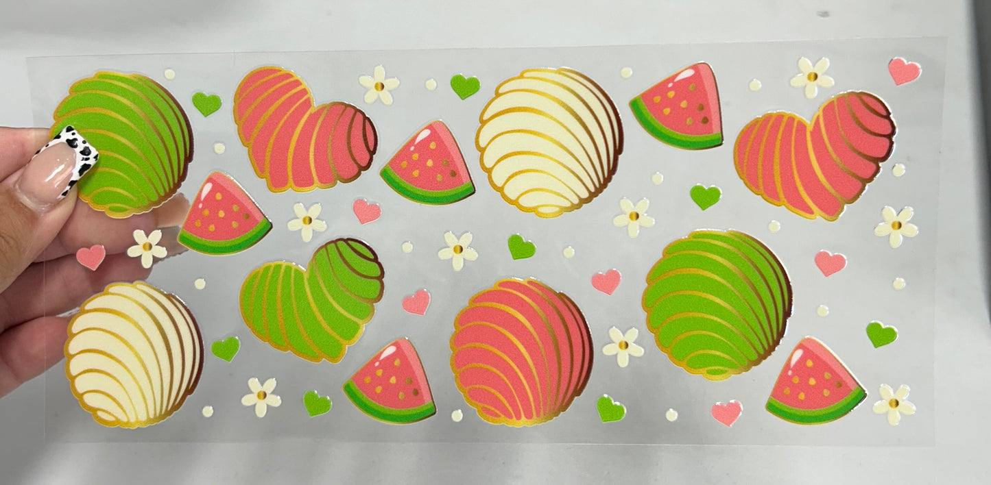 Conchas y sandias UVDTF WRAP