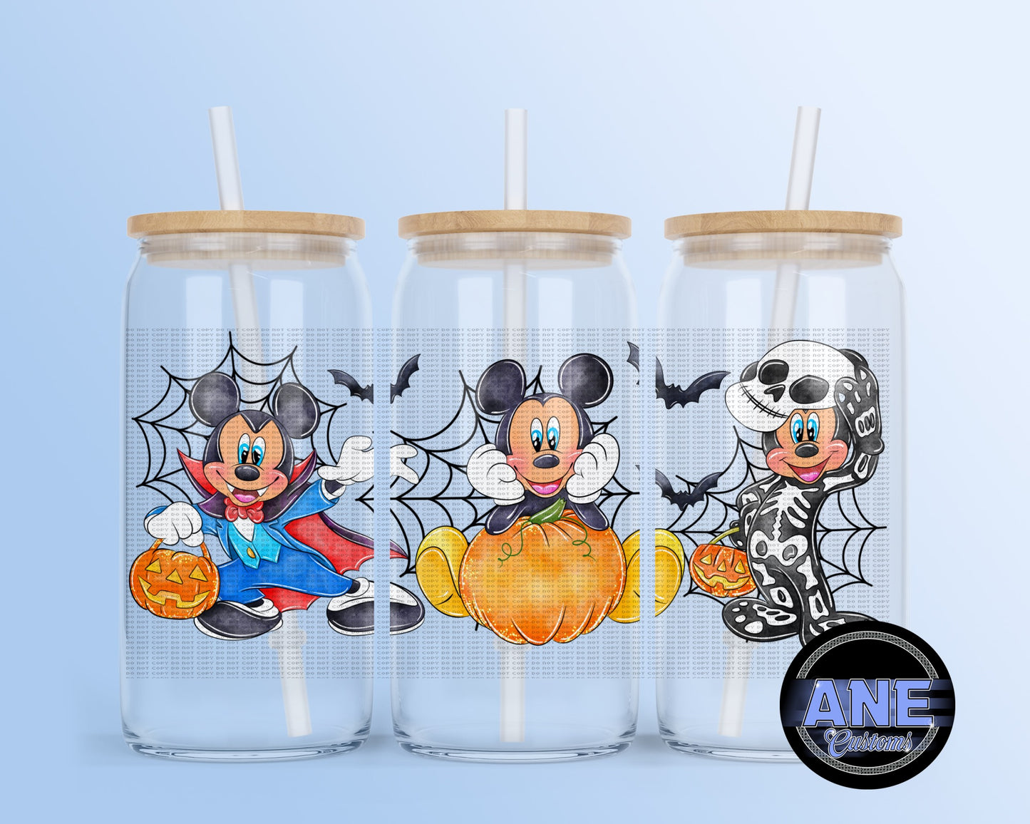 M halloween UVDTF WRAP