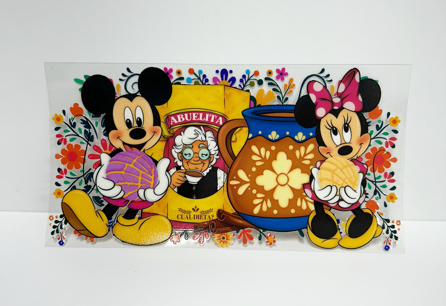 Chocolate milk UVDTF WRAP