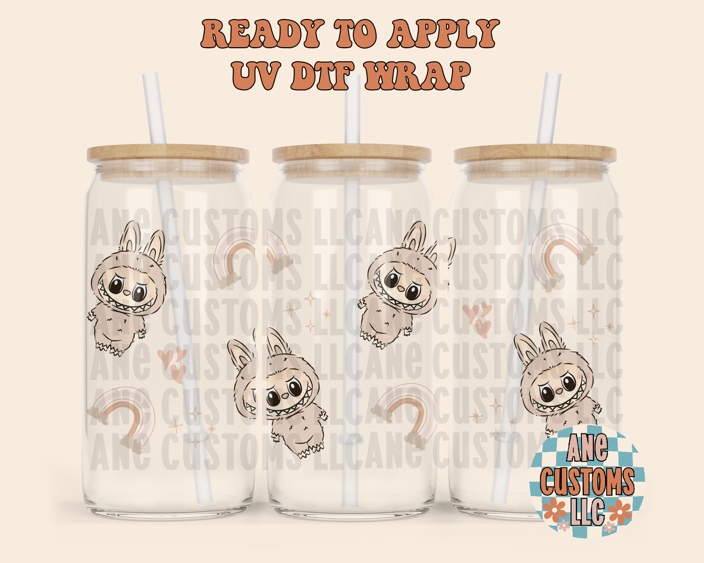 LBB rainbow UVDTF WRAP