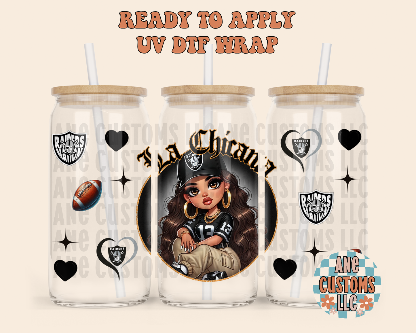 La chicana R UVDTF WRAP