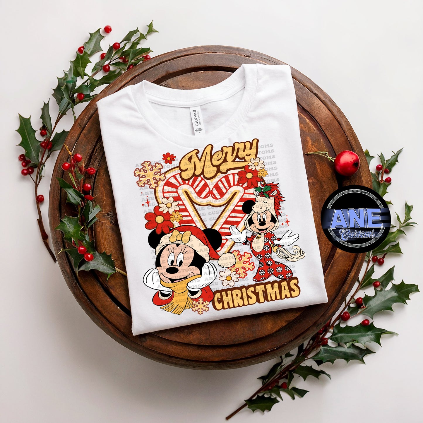 Merry Christmas red mouse
