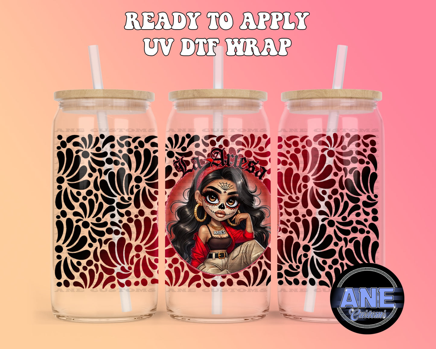 La ariesa dia de los muertos UVDTF