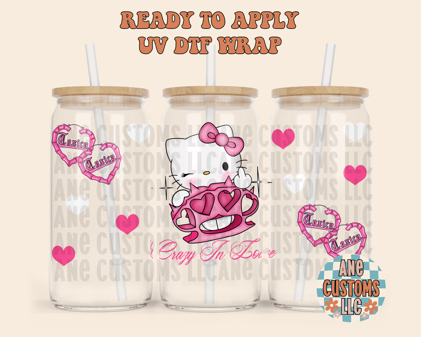 Crazy in love UVDTF WRAP