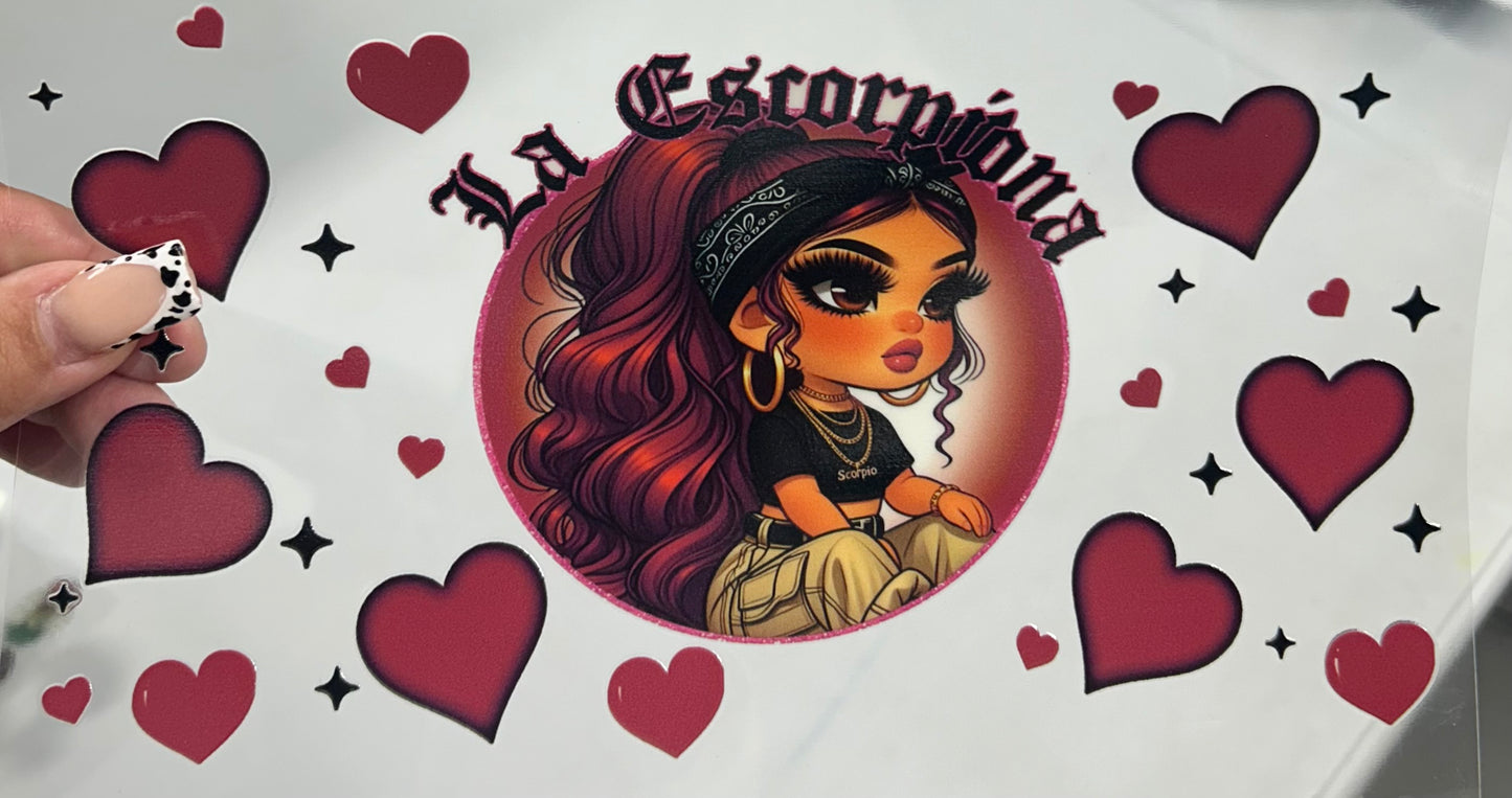 La escorpiona UVDTF WRAP