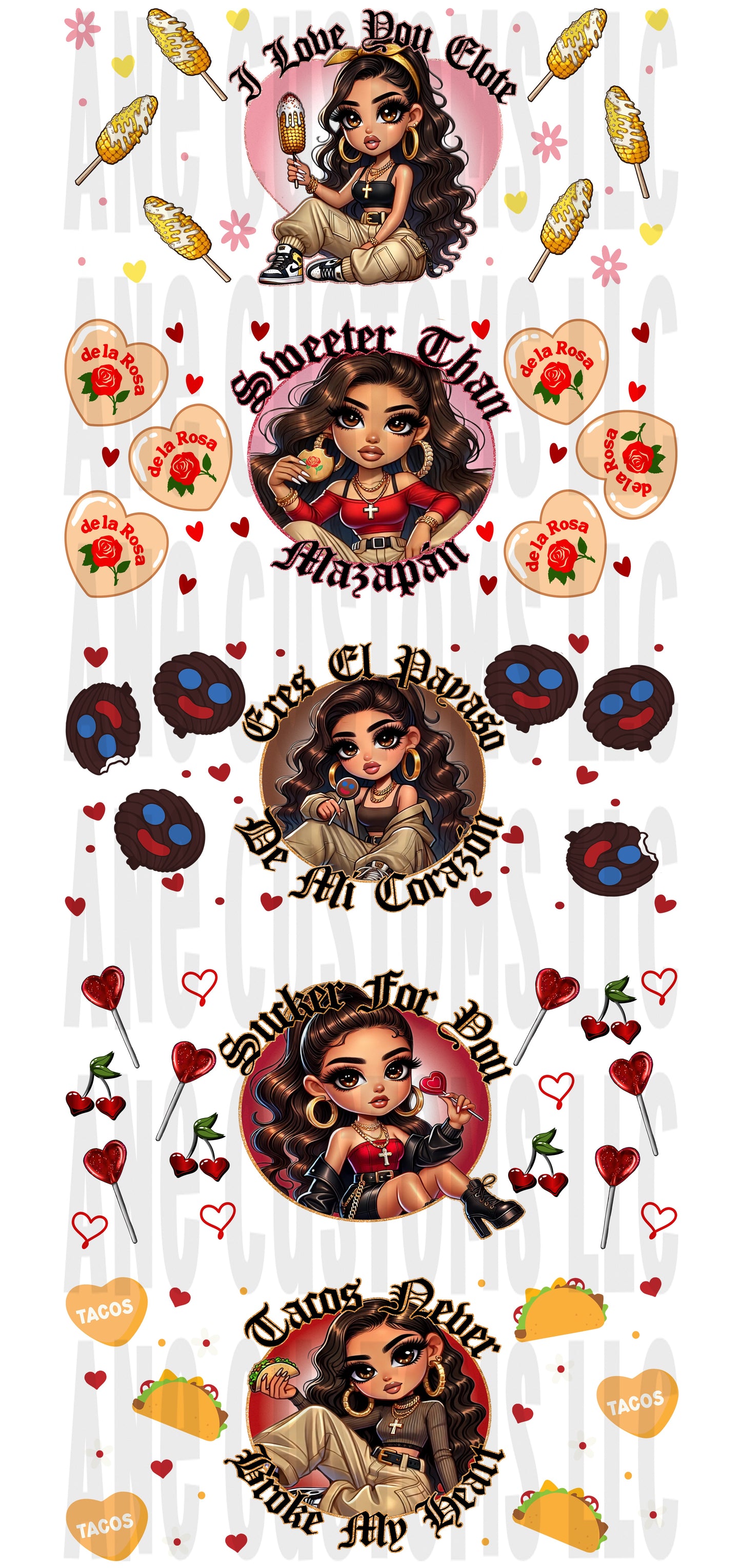 Chicana Valetines bundle
