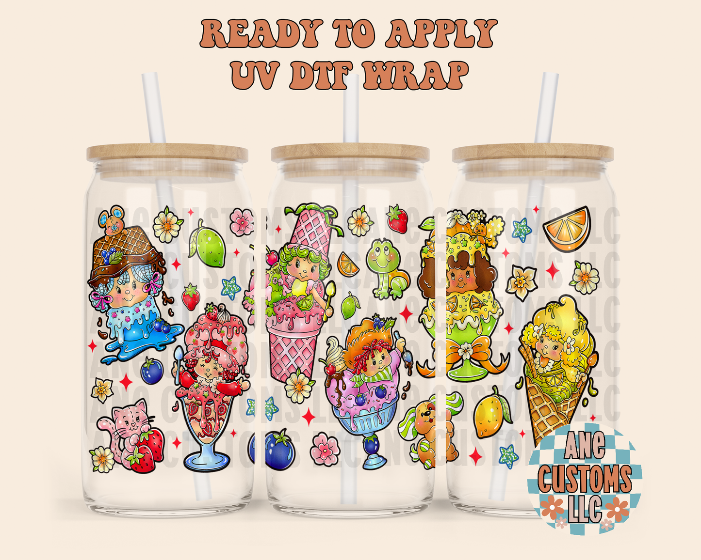 SB ice cream UVDTF WRAP