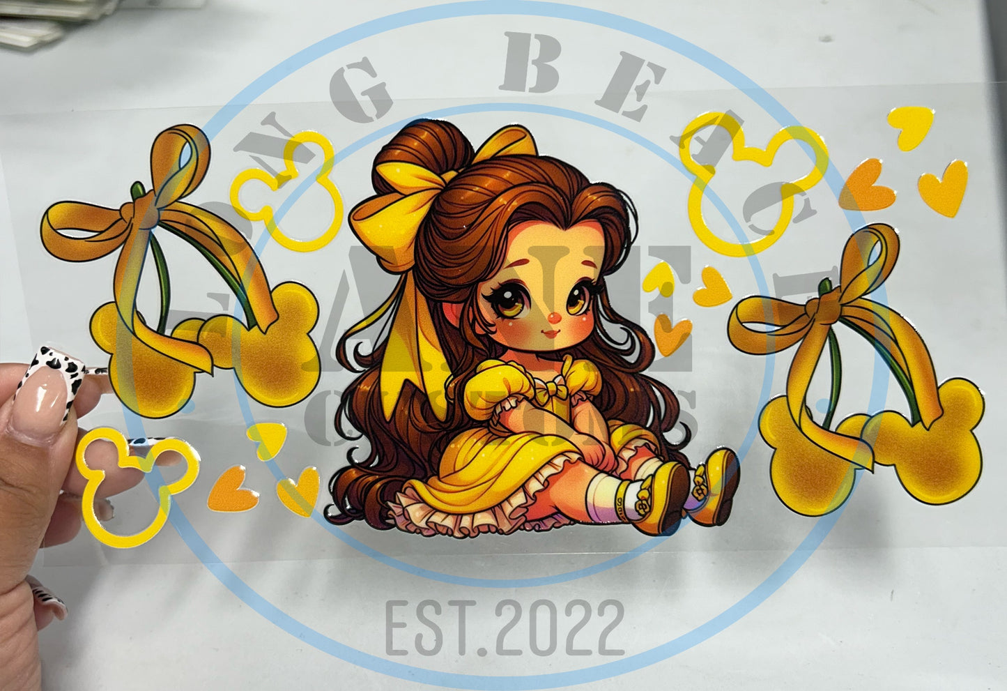 Baby B coquette UVDTF WRAP