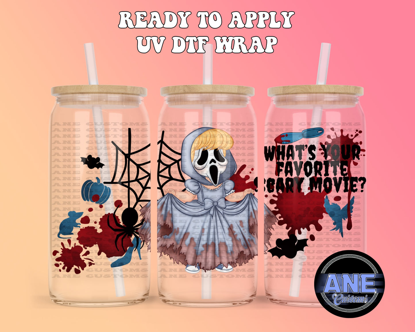 C Halloween UVDTF WRAP
