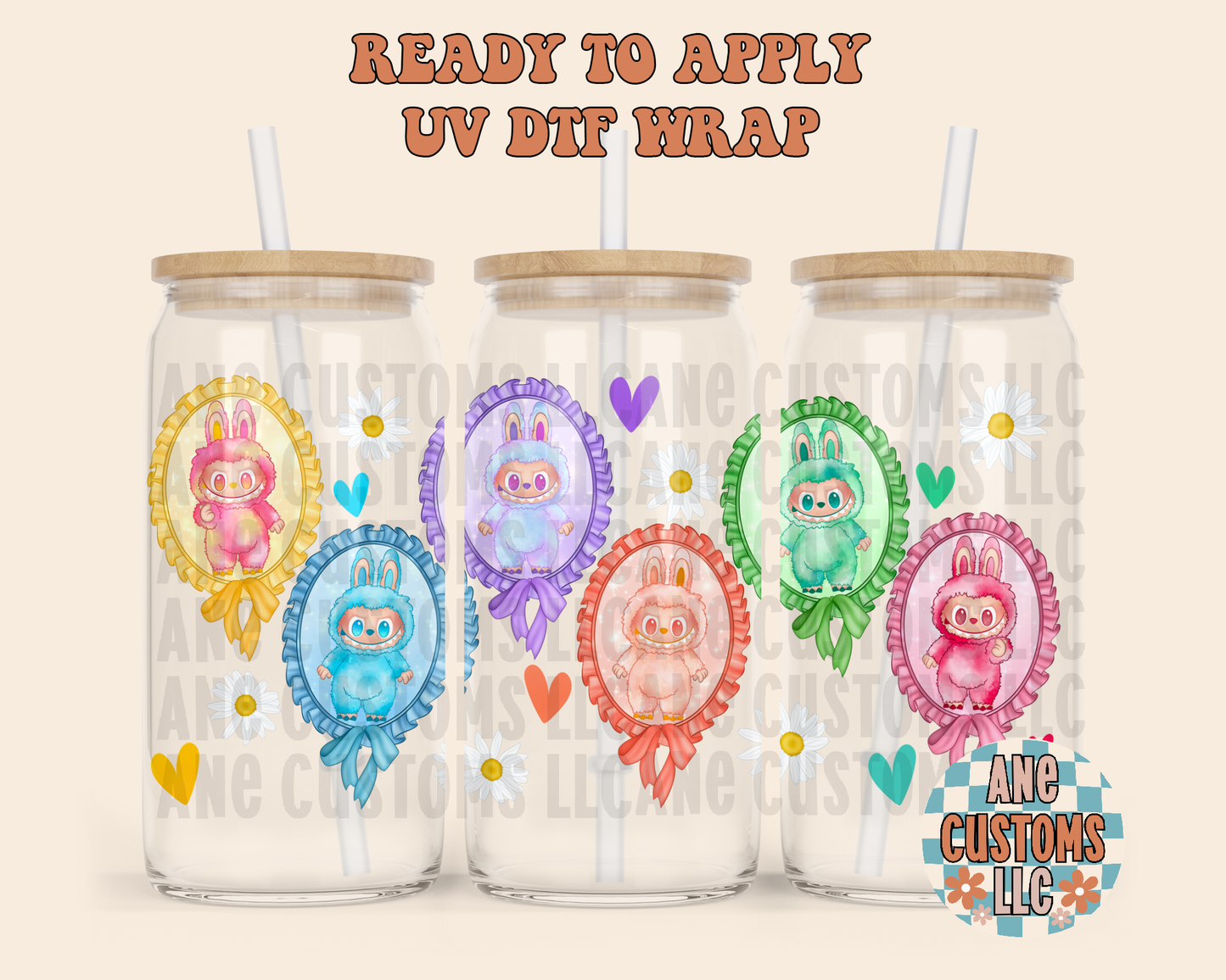 LBB hearts UVDTF WRAP