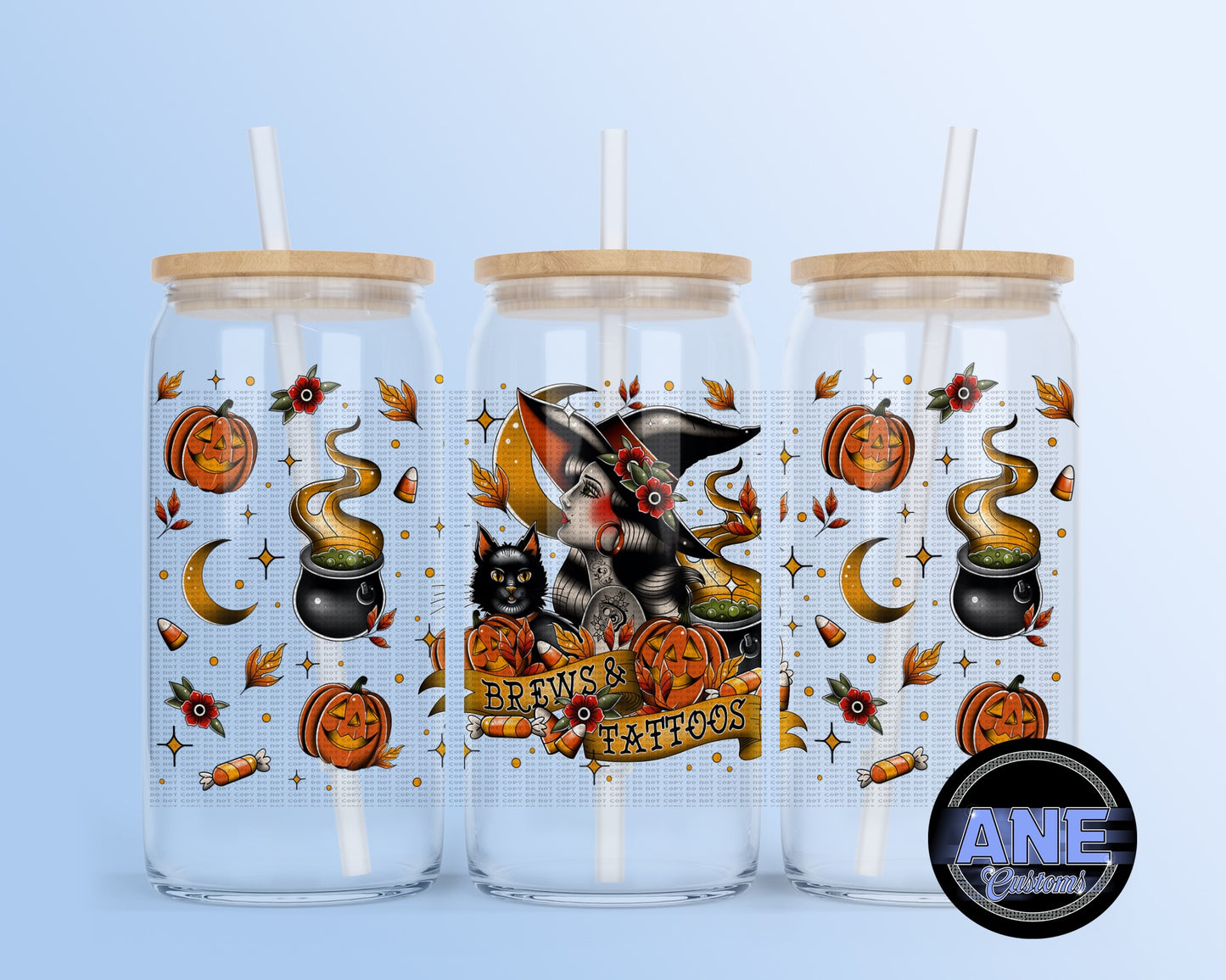 Brews and tattoos UVDTF