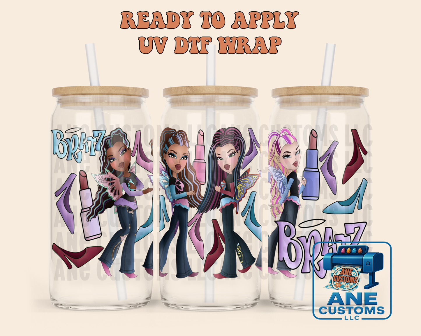 BRTZ Fairy UVDTF WRAP