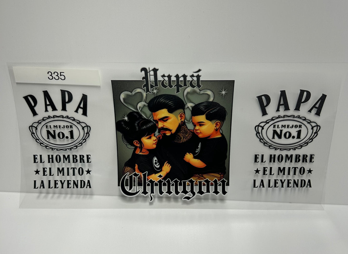 Papa chingon #335 UVDTF WRAP