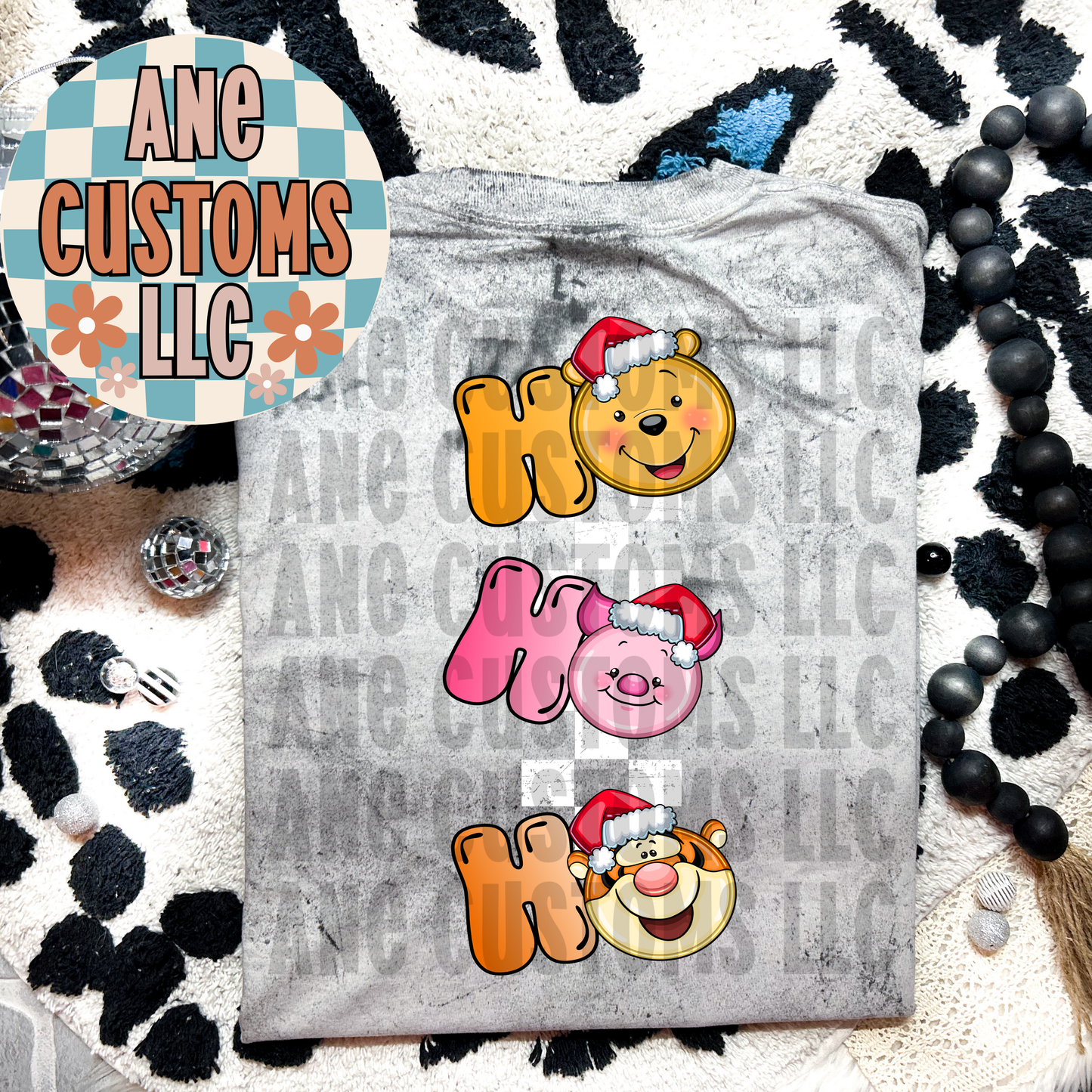 Merry Christmas Bear ornaments