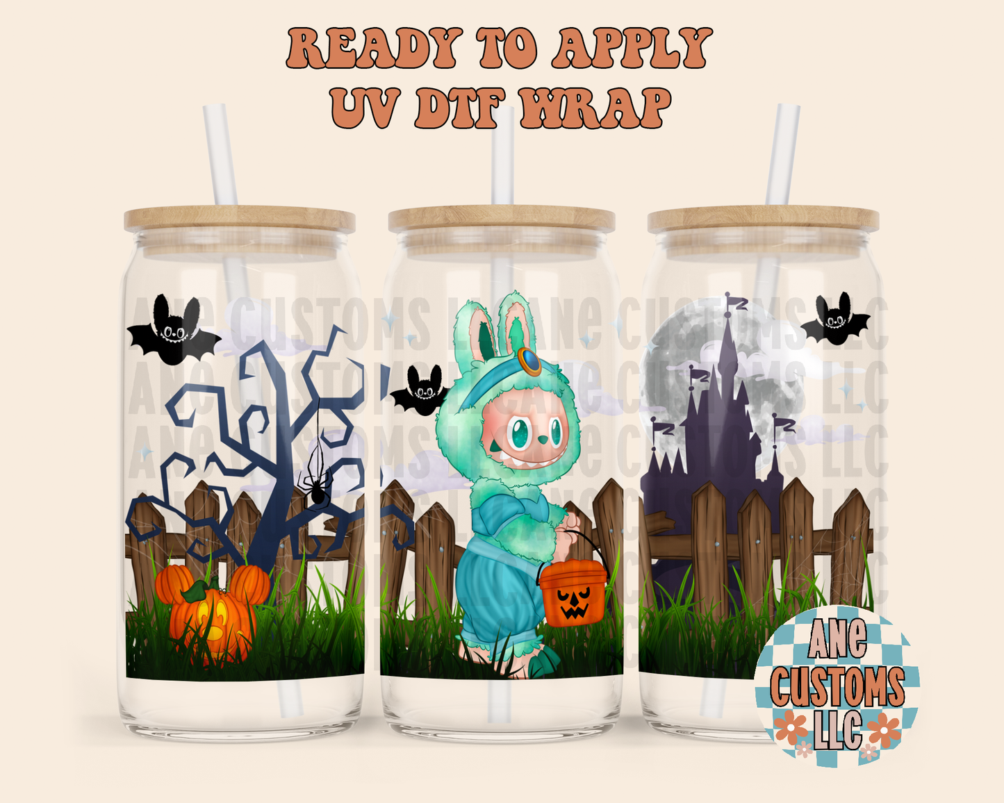 LBB J halloween UVDTF WRAP