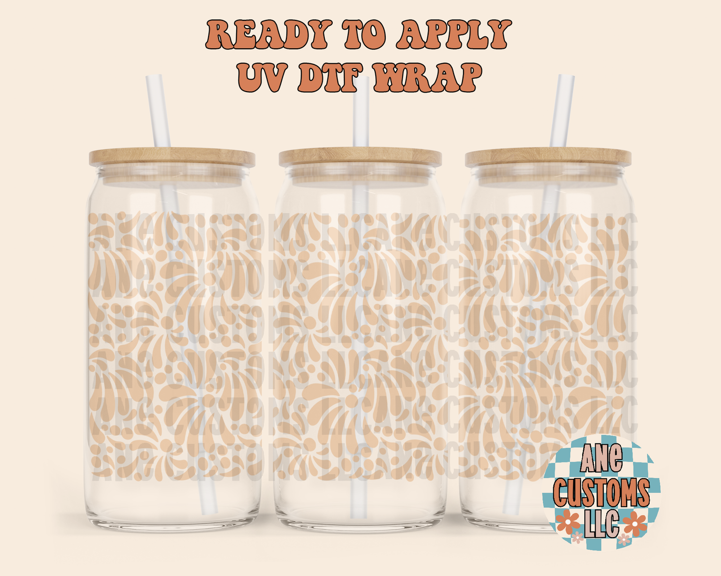 Talavera beige UVDTF WRAP