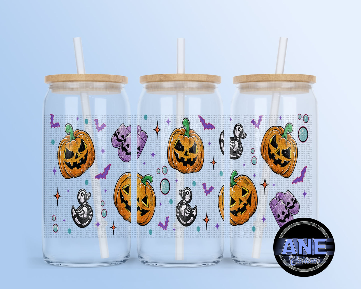 Pumpkins & ducks UVDTF