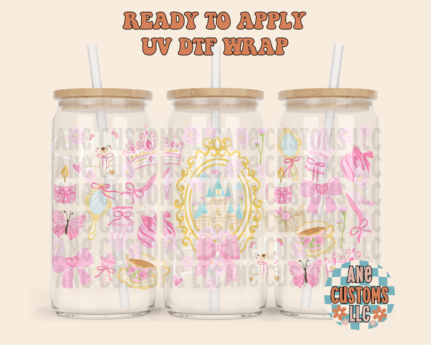 Pink pink pink UVDTF WRAP