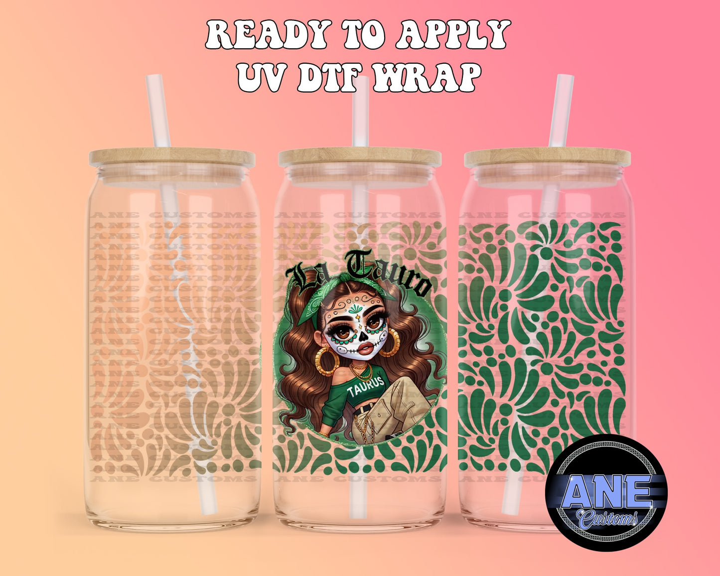 La tauro dia de los muertos UVDTF