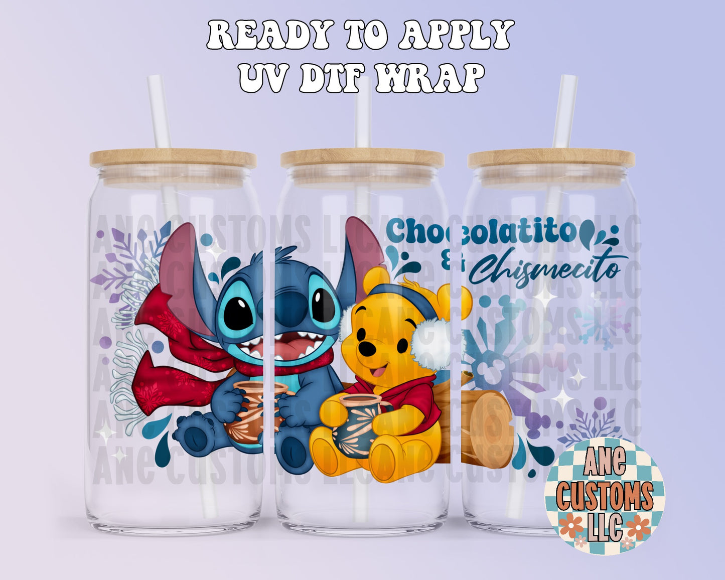 B&S christmas UVDTF WRAP