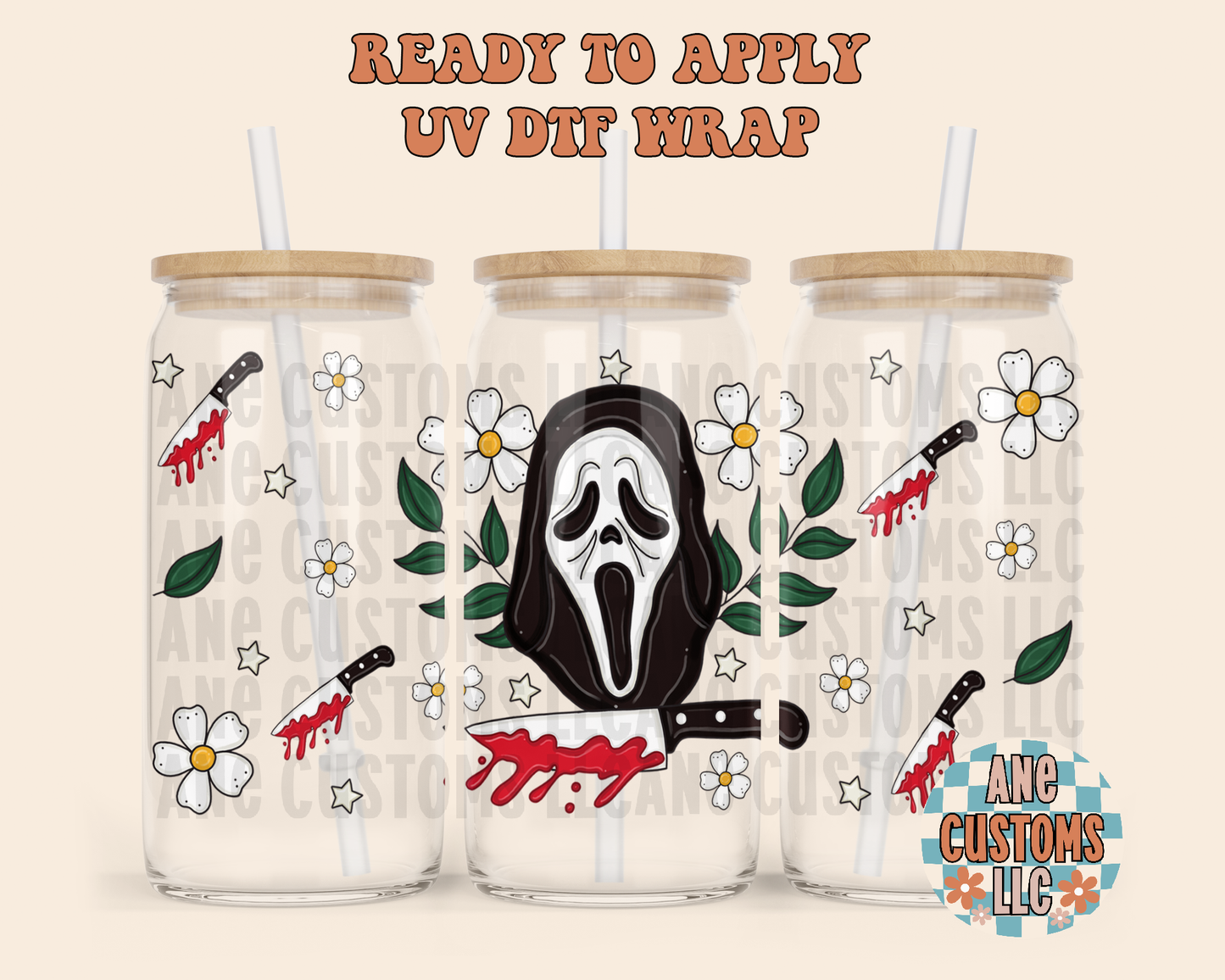 GF flowers UVDTF WRAP