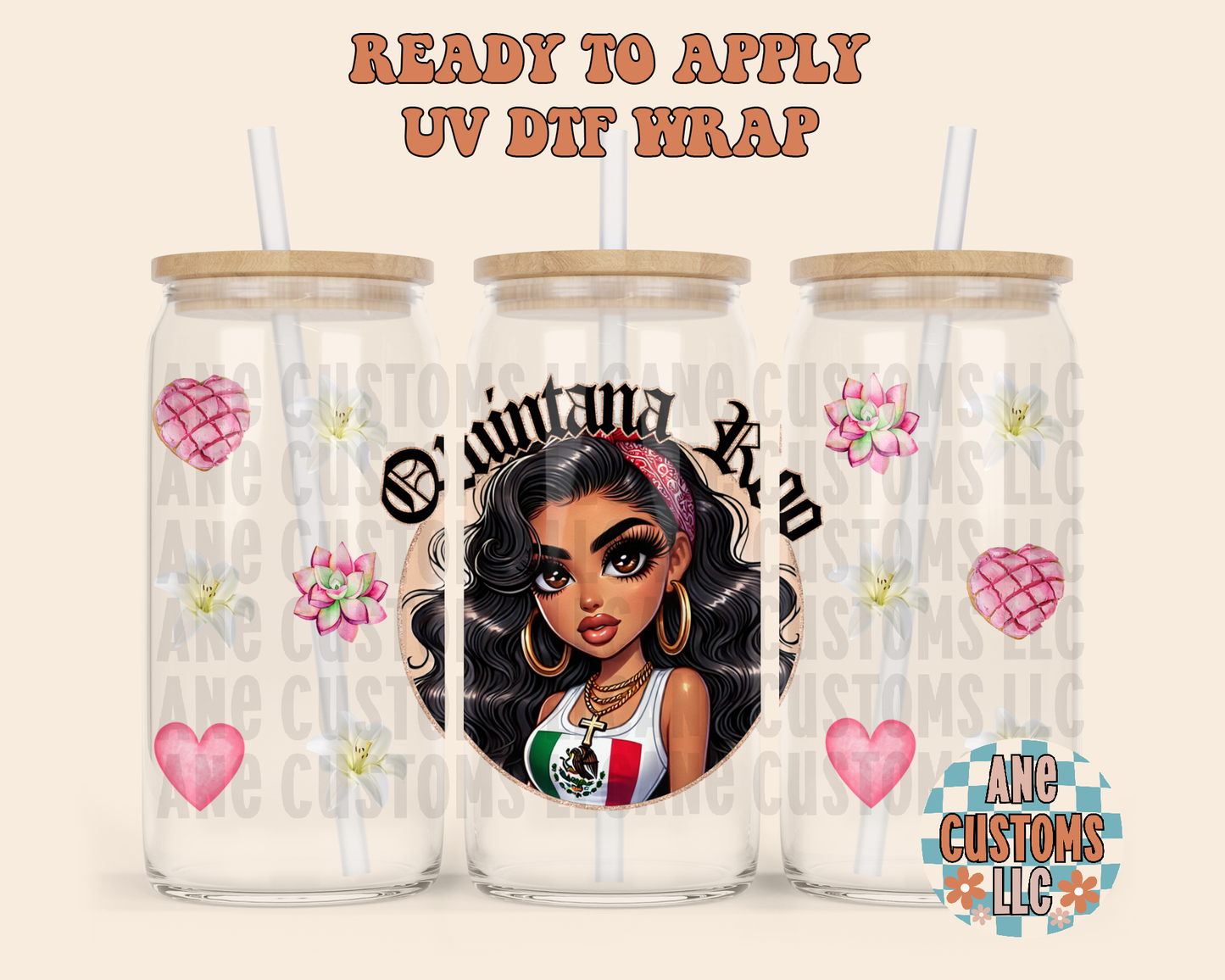 Quintana roo UVDTF WRAP