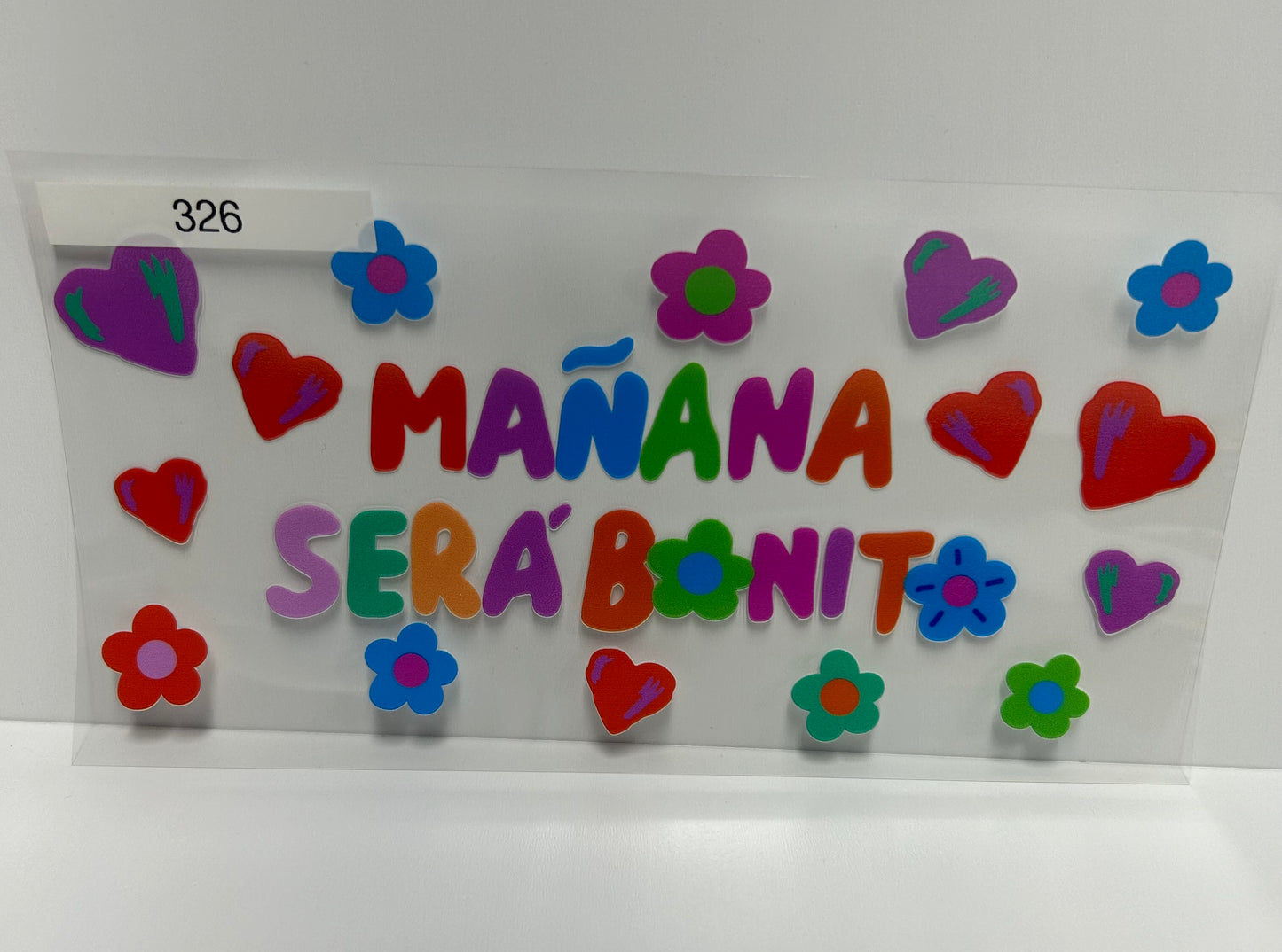 Mañana será bonita UVDTF WRAP