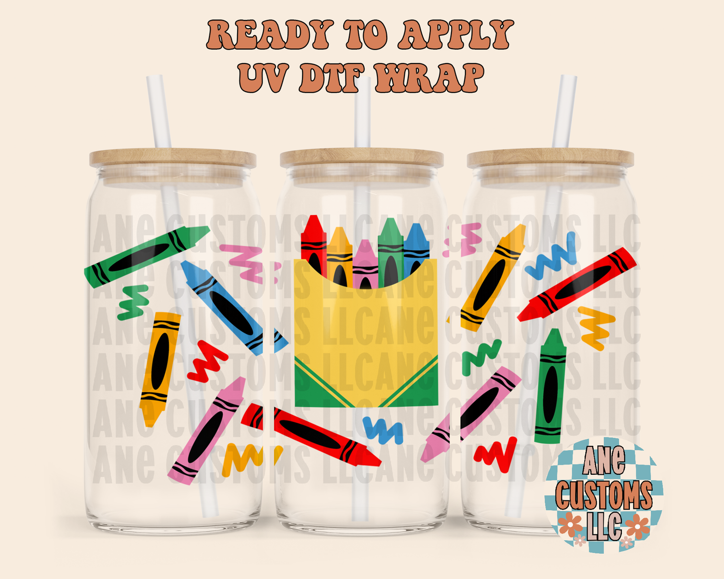 Kindergarten UVDTF WRAP