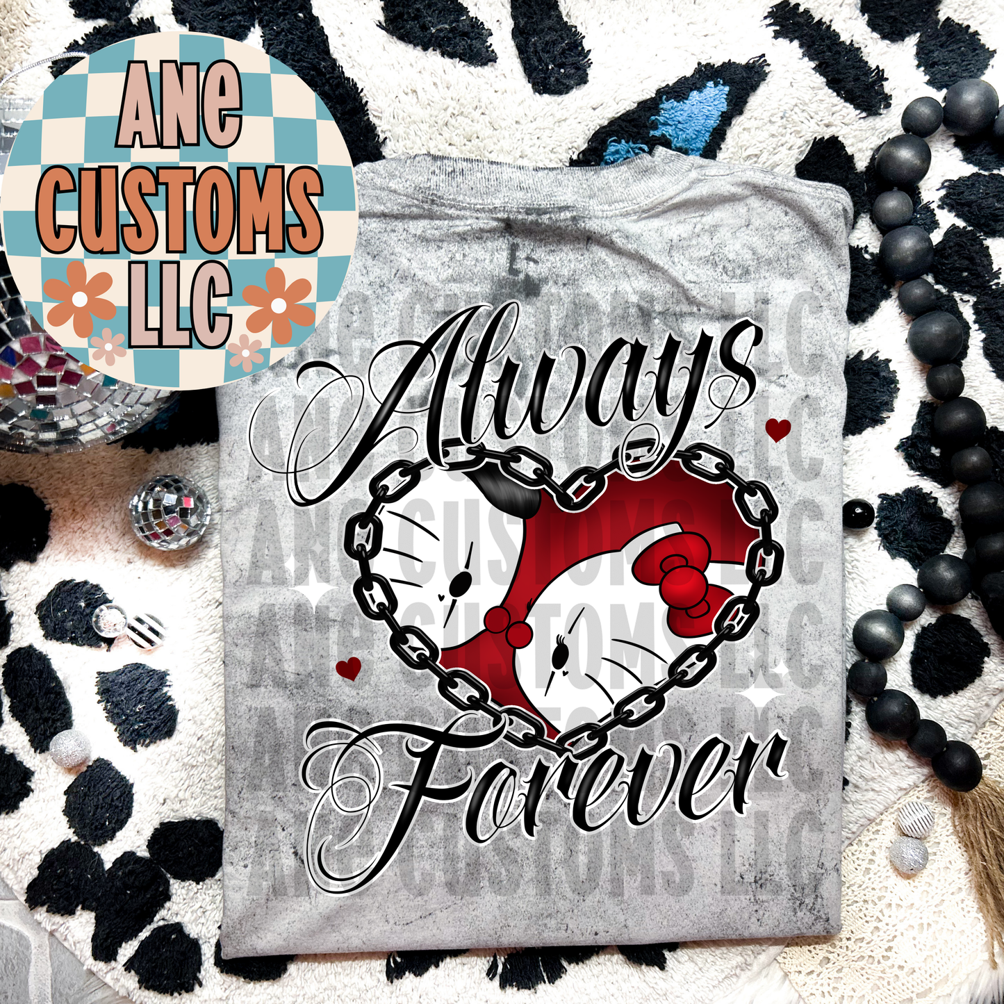 Always forever hk (black letters)