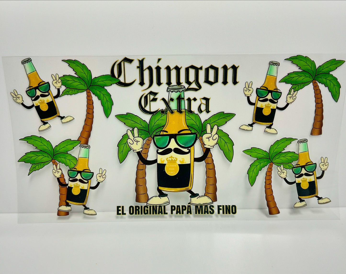 Chingón extra UVDTF WRAP