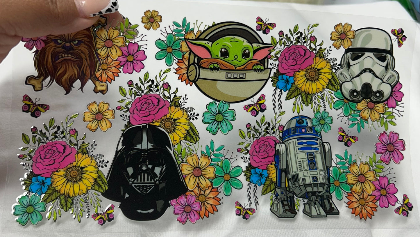 Stars and friends UVDTF WRAP