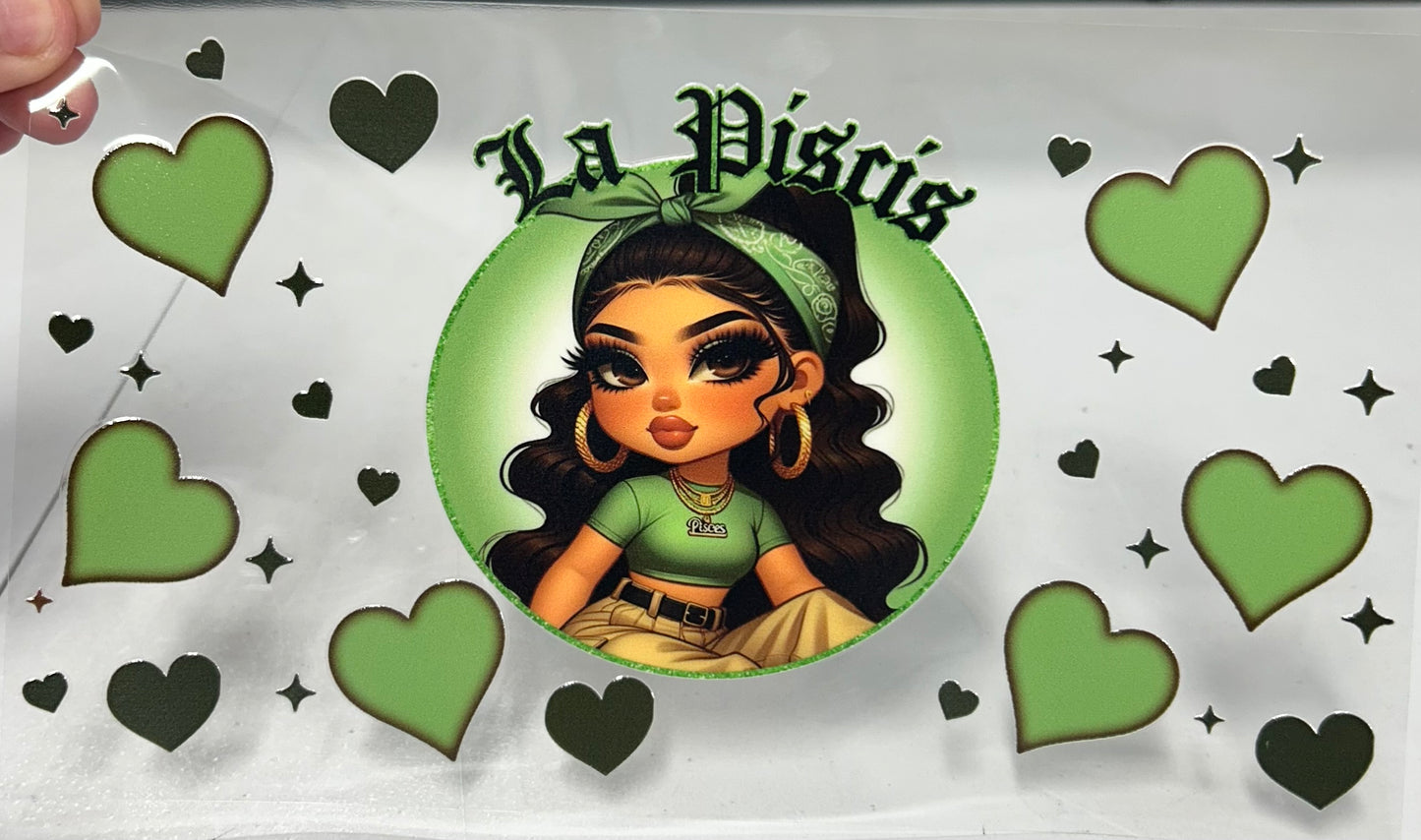 La piscis UVDTF WRAP