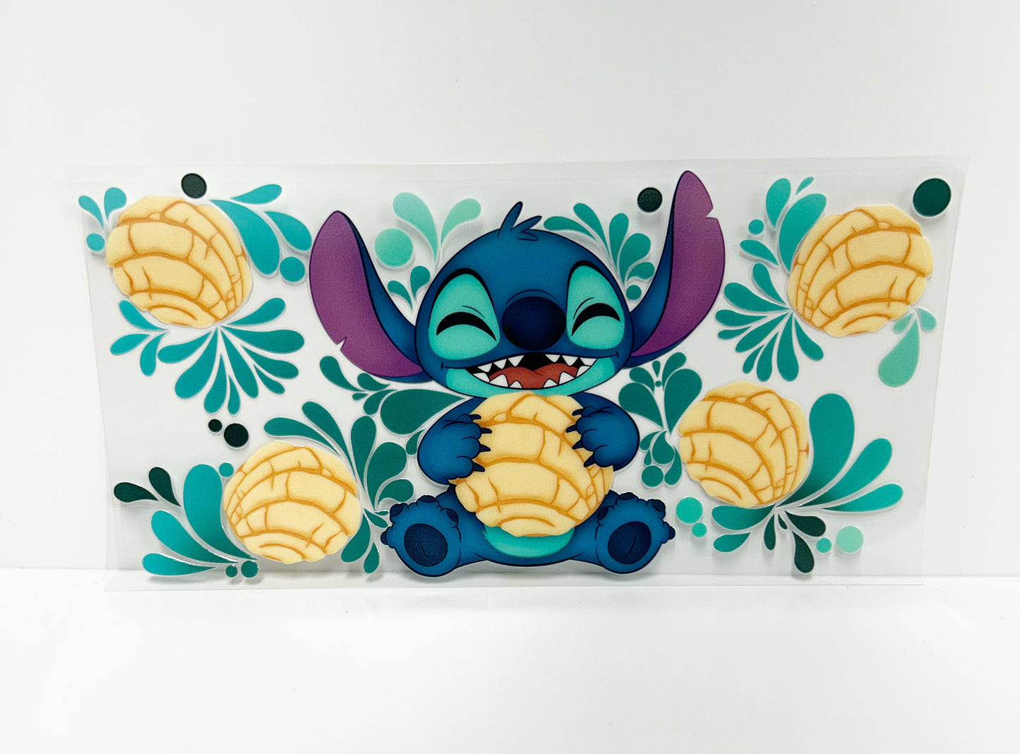 Blue friend and conchas UVDTF WRAP