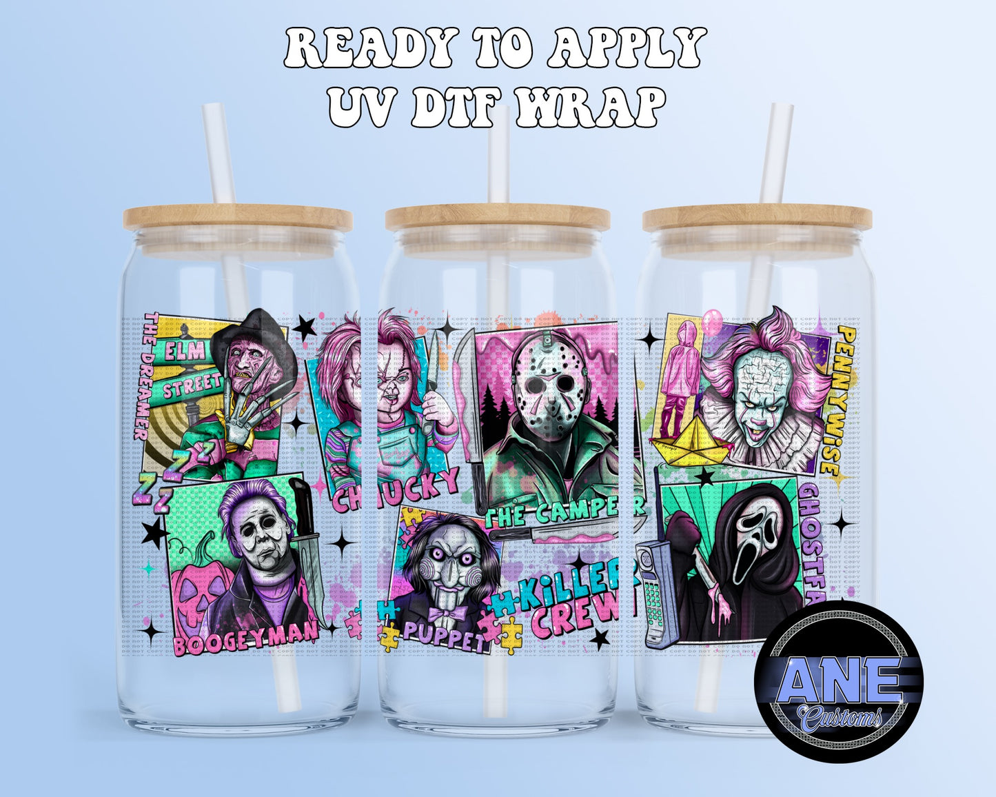 Killer crew UVDTF WRAP