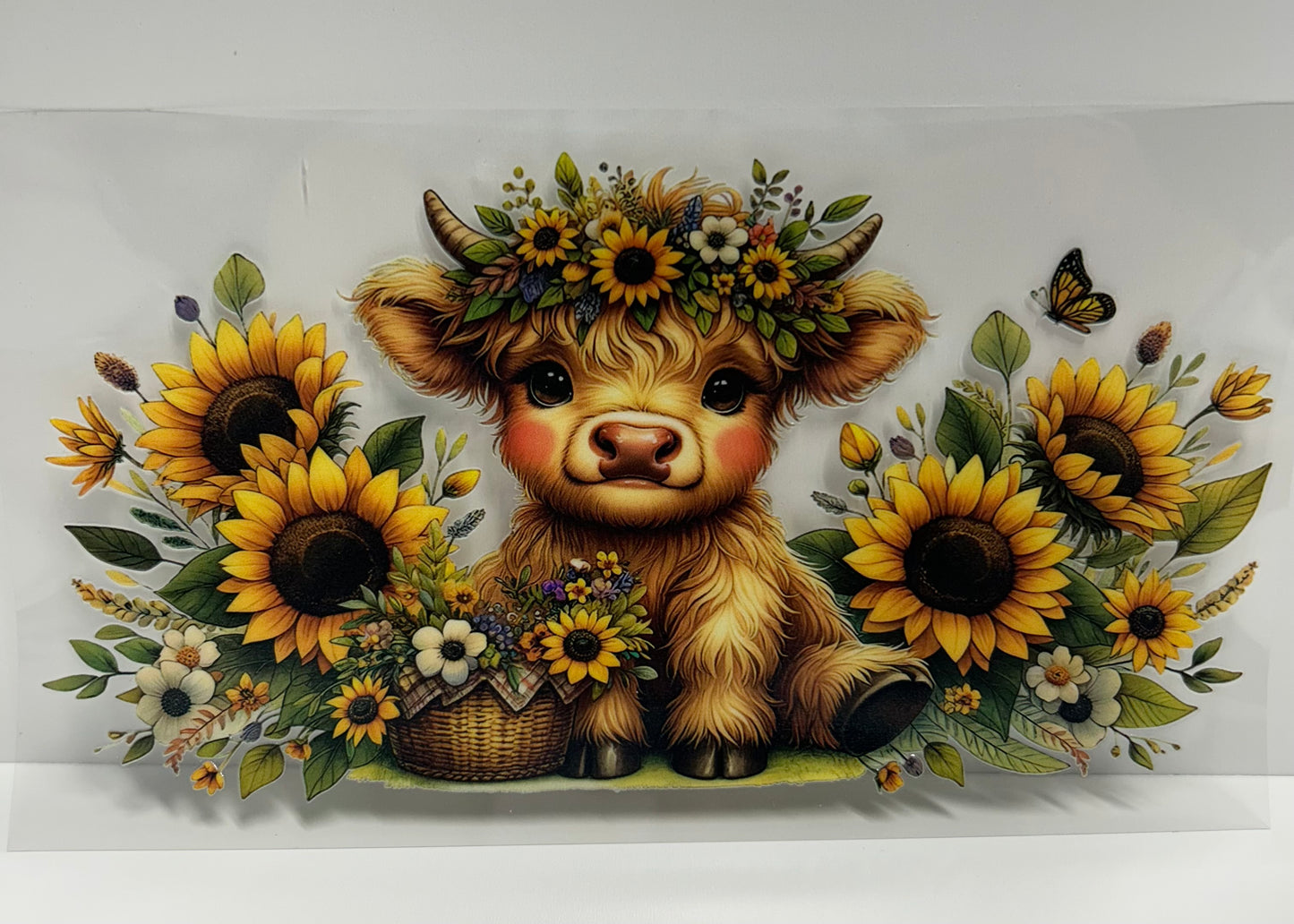 Baby heifer UVDTF WRAP