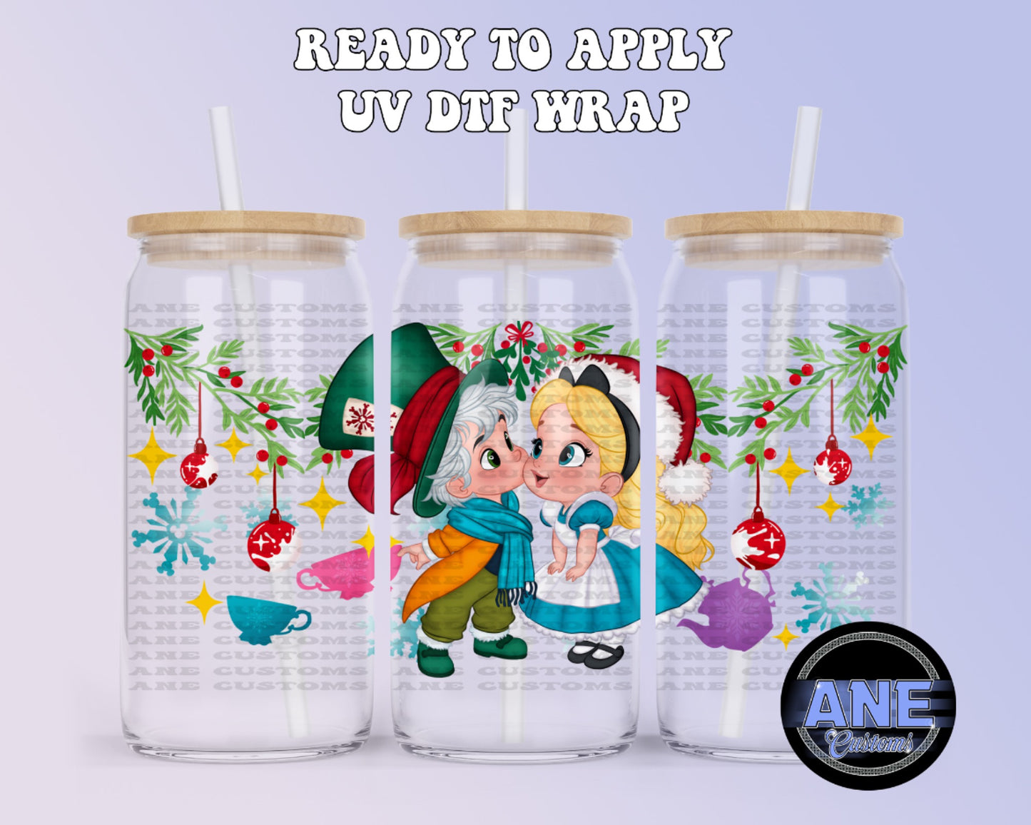 H&A christmas UVDTF WRAP