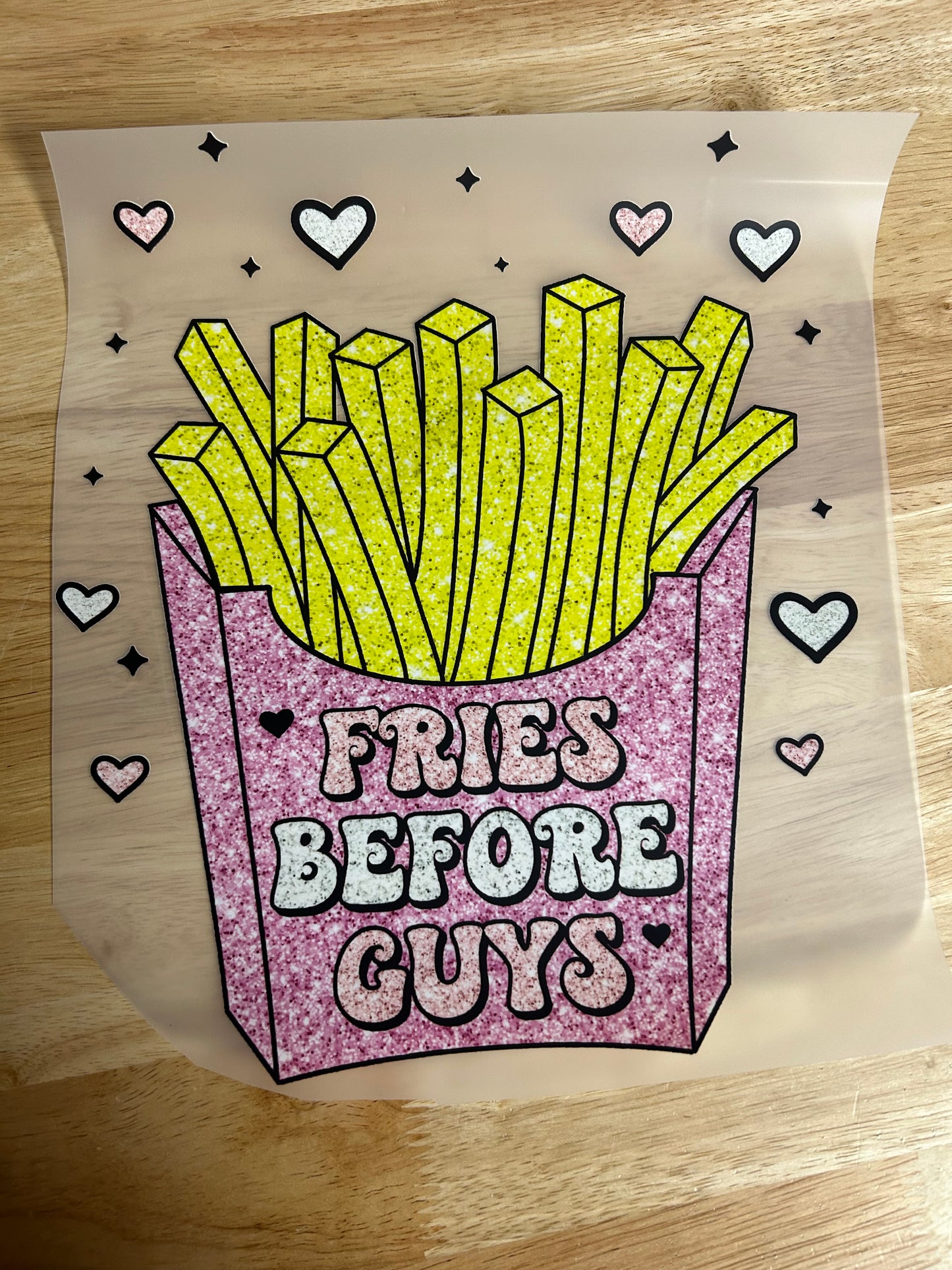 fries before guys glitter