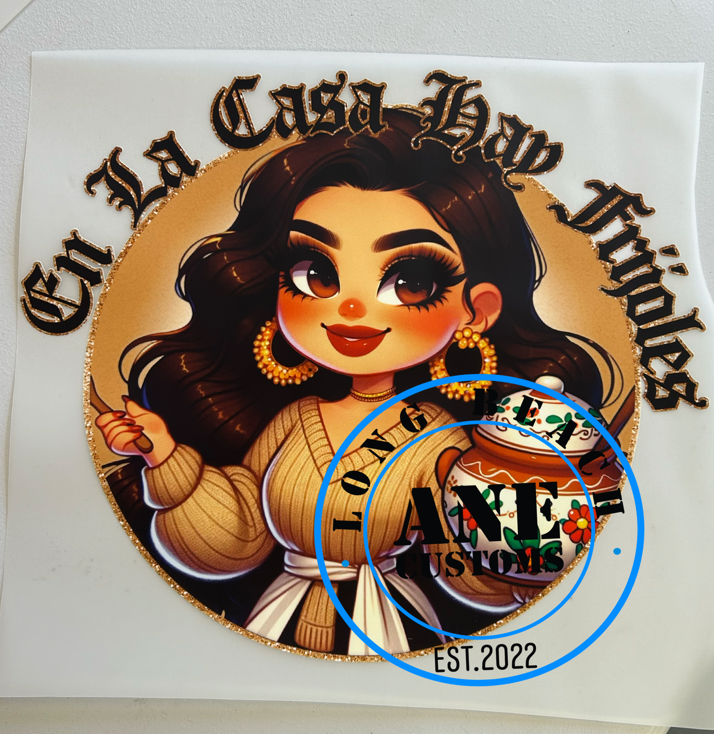 en la casa ahi frijoles