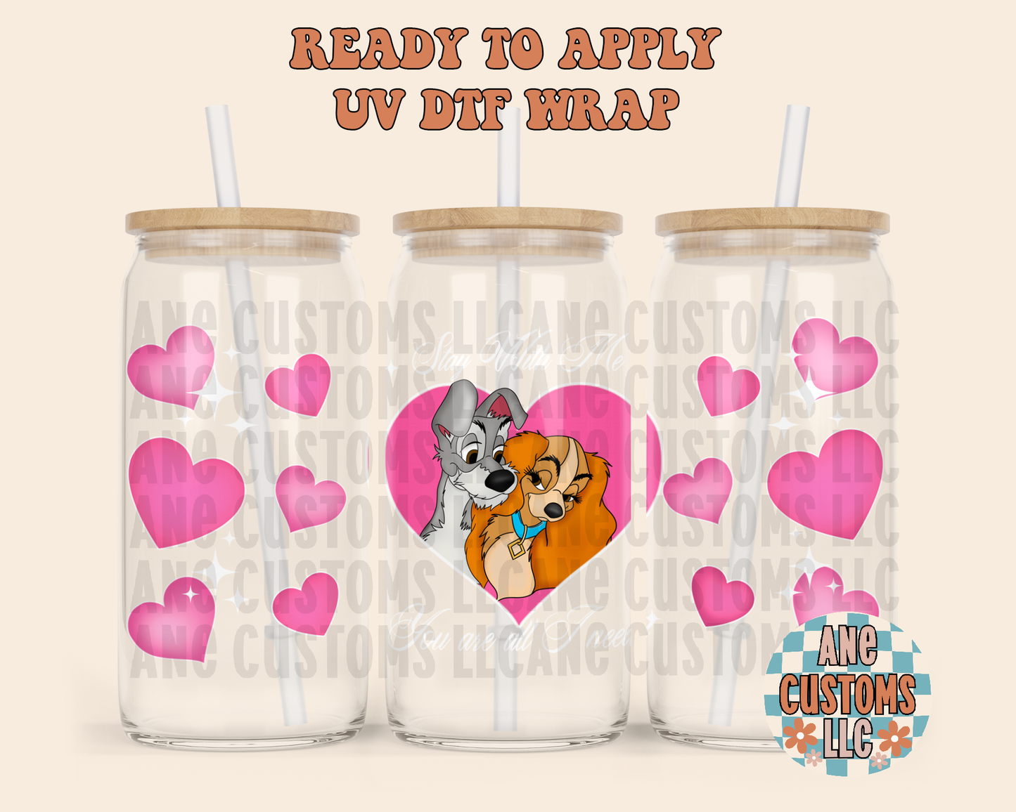 Stay with me UVDTF WRAP