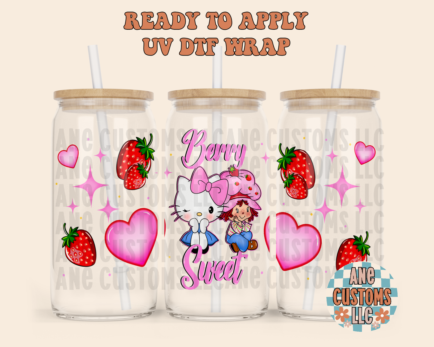 Berry sweet UVDTF WRAP