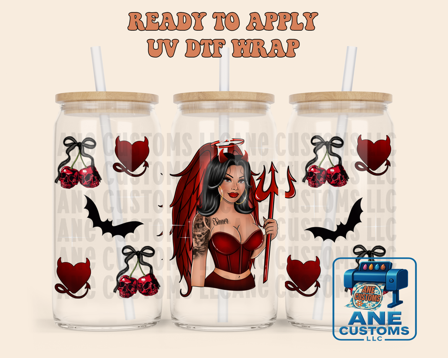 La diabla UVDTF WRAP