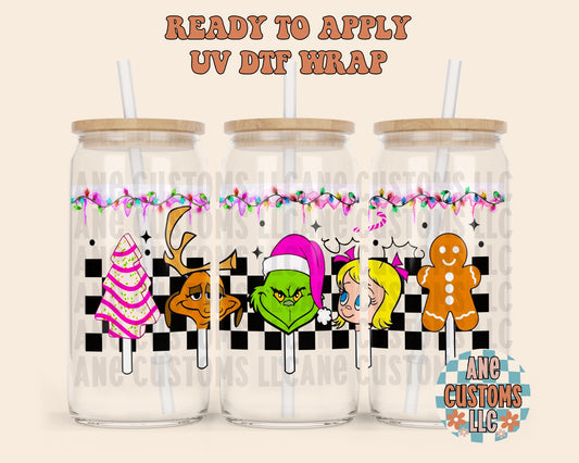 Green guy & friends UVDTF